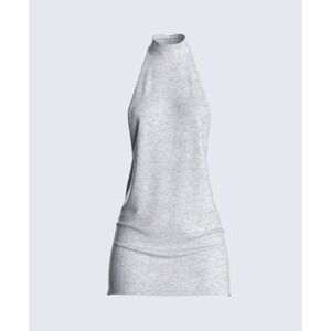 Finesse Jess Womens Halter Backless Mini Dress Size Large